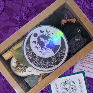 Mystical Intention Ritual Kit – Crystals, Stones, Herbs & More